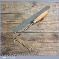 Vintage Forged Steel Carving Chisel By AURIOU (Lie Nielson)