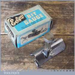 Vintage Carpenters Boxed Eclipse No: 88 Auger Bit Gauge - Good Condition