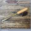 Vintage Ashley Isles No: 9 3/8” Wood Carving Gouge Chisel - Sharpened