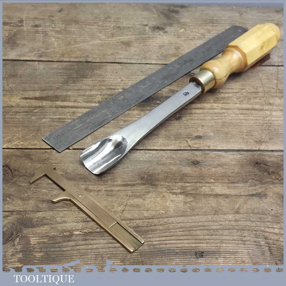 Vintage Forged Steel Carving Chisel By Probably Japanese