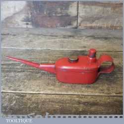 Small Vintage Sutcliff Pump Action Oil Can Oiler - Good Condition