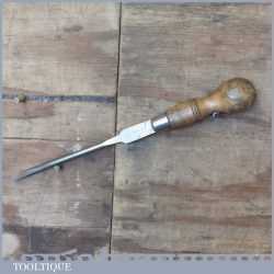 Large Vintage Cabinet Maker’s 16” Turnscrew Screwdriver By J.W. Carr & Co