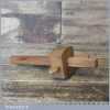 A. Mathieson & Son Carpenters Beechwood And Brass Marking Gauge - Good Condition.