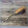 Ashley Isles Internal Ground 1/4” Woodcarving Chisel With Beechwood Handle - Good Condition