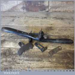 Edward Preston No: 1388 Patent Adjustable Quirk Router With Two Cutters - Good Condition