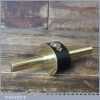 Vintage Brass Stemmed Ebony Mortise Gauge - Good Condition