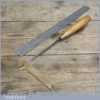 Vintage Forged Steel Carving Chisel By S J ADDIS - Old Woodworking Tool