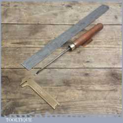 Vintage Forged Steel Carving Chisel By Addis - Old Woodworking Tool