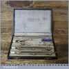Vintage Wedoco Technical Drawing Set In Good Condition