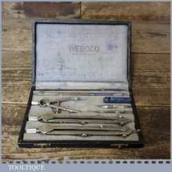 Vintage Wedoco Technical Drawing Set In Good Condition