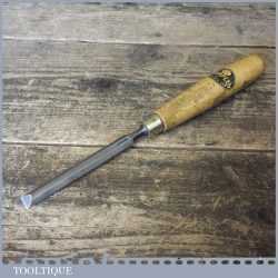 Vintage Wm Marples 1/2” Bevel Edge Chisel Boxwood handle - Sharpened