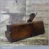 Rare Antique E Preston & Sons Birmingham 3” Wide Common Ogee Moulding Plane