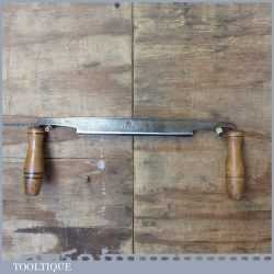 Vintage I Sorby 8” Cast Steel Drawknife - Sharpened And Honed