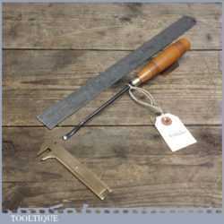 Vintage Forged Steel Carving Chisel By Murray of Manchester - Sharpened and Honed