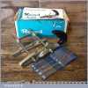 Vintage Boxed Record No: 044C Plough Plane 10 Cutters - Fully Refurbished