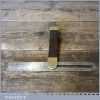 Vintage 10½” Rosewood Brass Sliding Bevel - Good Condition
