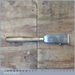 Antique 19th Century J Buck 2 5/8” Wide Bevel Edge Chisel - Good Condition