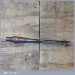Vintage Alex Mathieson 7/8” Shipwrights Timber Framing Socket Gouge Chisel