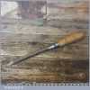 Vintage W Marples & Sons Heavy Duty Carpenters 7/16” Sash Mortice Chisel