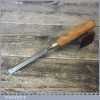 Vintage I Sorby 1/2” Bevel Edge Chisel Boxwood Handle - fully refurbished