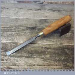 Vintage I Sorby 1/2” Bevel Edge Chisel Boxwood Handle - fully refurbished