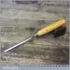 Vintage W Marples & Sons 3/8” Bevel Edge Chisel - fully refurbished