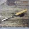 Vintage I Sorby Sheffield 1/2” Wood Carving Gouge Chisel - Sharpened Honed