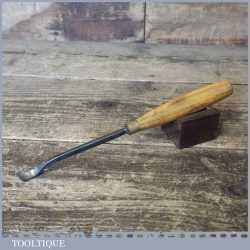Vintage J.B Addis 1/2” Woodcarving Spoon Gouge - Sharpened Honed