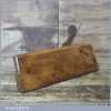 Antique 18th Century William Moss 1/2” Sash Ovolo Beech Moulding Plane