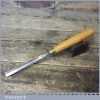 Vintage I Sorby Of Sheffield 7/16” Wide Wood Carving Gouge Chisel