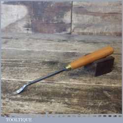 Vintage No: 24 SJ Addis 11/32” Woodcarving Spoon Gouge - Beech Handle