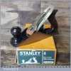 Vintage Boxed Stanley England No: 4 Smoothing Plane - Fully Refurbished