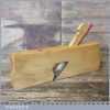 Vintage Polish made 1 ¼” Wide Derby Hornbeam Wooden Rebate Plane - Good Condition