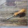 Vintage Upholsterers Tack Lifter Removal Tool Beech Handle - Good Condition