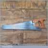 Vintage Spear & Jackson Sheffield 22” Cross Cut Handsaw 9 TPI