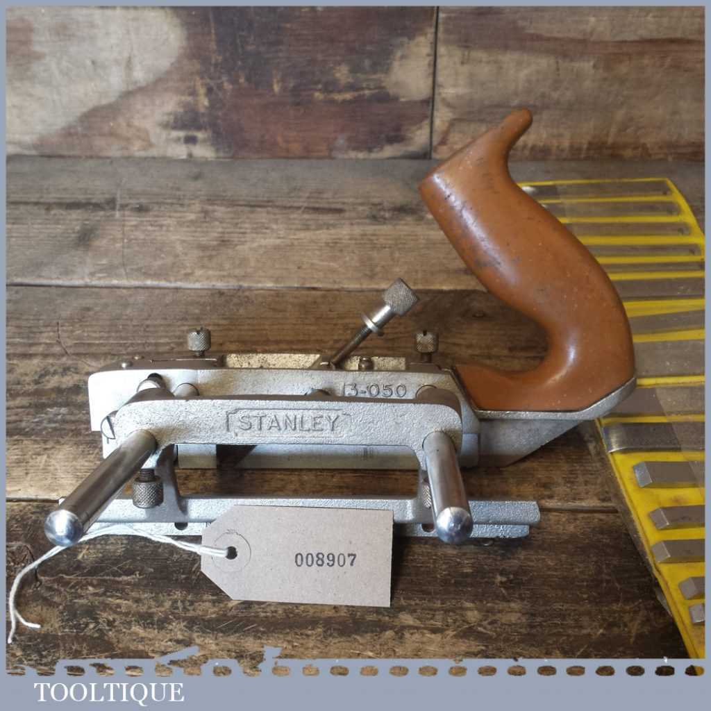 Vintage Stanley No 13050 Combination Plough Plane Good Condition
