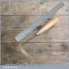Vintage Forged Steel Carving Chisel by H TAYLOR- Old Woodworking Tool