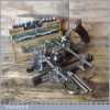 Vintage Boxed Stanley No: 45 Combination Plough Plane - Fully Refurbished