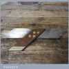 Vintage 10” Carpenter’s Mahogany Brass Mitre Square - Good Condition