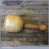 Small Boxwood Woodcarving Mallet 4” Head - Good Condition