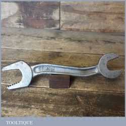 Unusual Vintage BR British Rail Pipe Wrench Spanner - Good Condition
