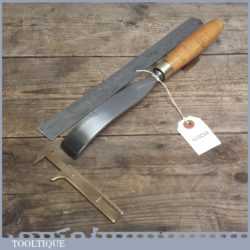 Vintage Forged Steel Carving Chisel By ASHLEY ISLES - Sharpened and Honed