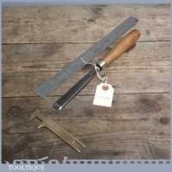 Vintage Forged Steel Carving Chisel By S J ADDIS - Sharpened and Honed