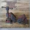 Vintage Pair Of Rededa Sash Clamp Heads - Good Condition