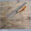 Vintage Forged Steel Firmer Carving Chisel By J FROST of Norwich