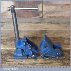 Vintage Pair Of Marples M130 Sash Clamp Heads - Good Condition