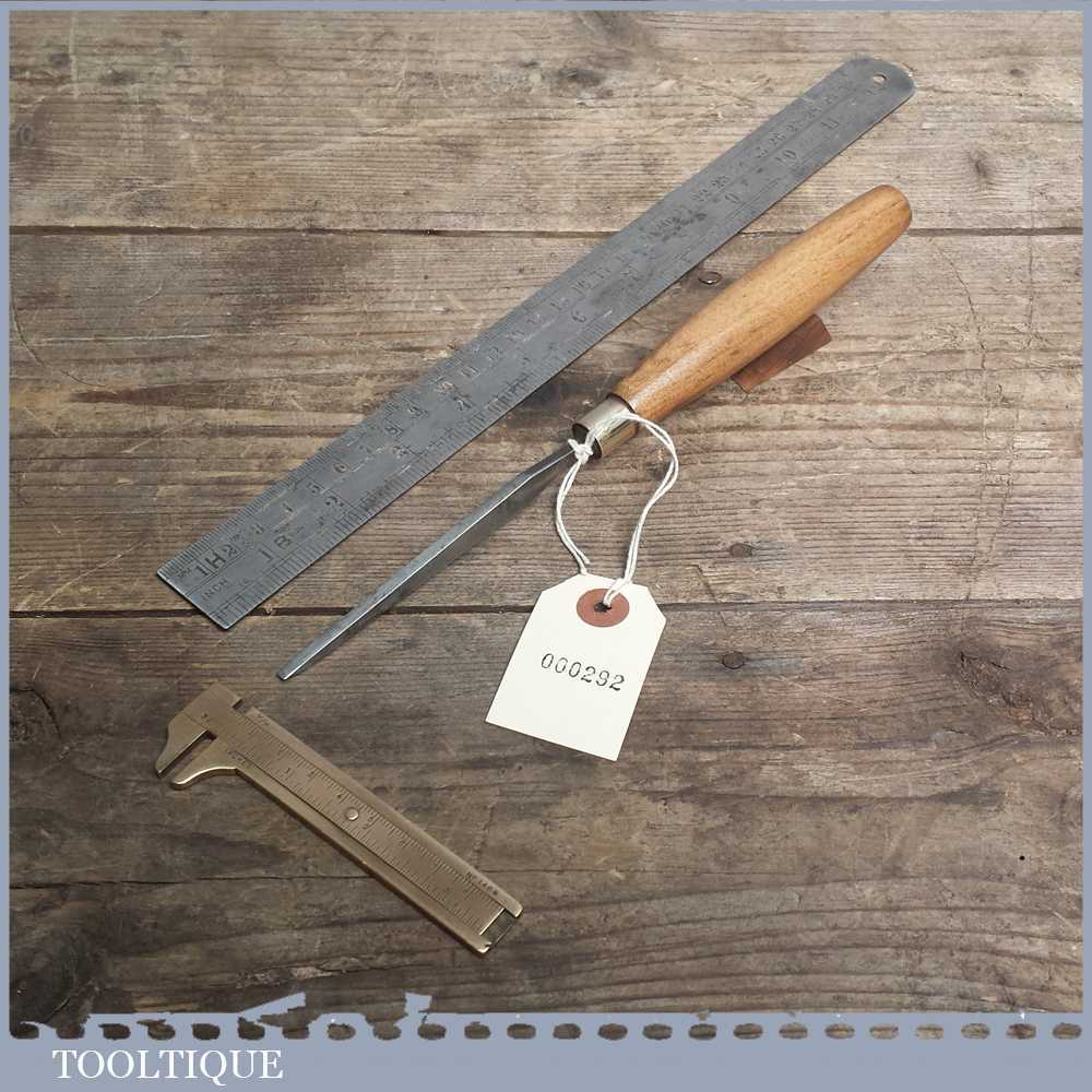 Vintage Forged Steel Firmer Carving Chisel By MARPLES & SONS