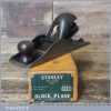 Vintage Boxed Stanley Sweetheart USA No: 110 Block Plane - Fully Refurbished