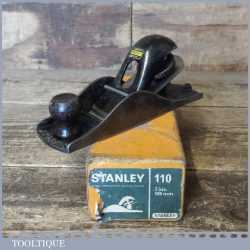 Vintage Boxed Stanley England No: 110 Block Plane - Fully Refurbished