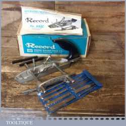 Vintage Boxed Record No: 044C Plough Plane 10 Cutters - Fully Refurbished